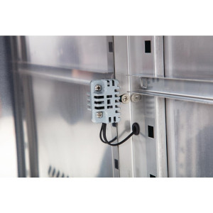 U Series Pastry Counter 3 Doors With Marble Worktop - Polar