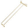 Messing-Stielglashalter 410mm - FourniResto - Fourniresto