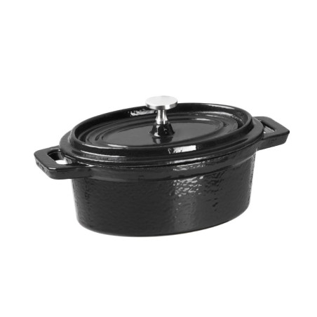 Oval mini cast iron cocotte - Vogue - Fourniresto