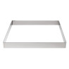 Quadratischer Tortenring aus Edelstahl - L 200 x B 200mm - De Buyer