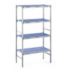 Modular Shelving 4 Levels-L 1492 x D 500mm - Tournus