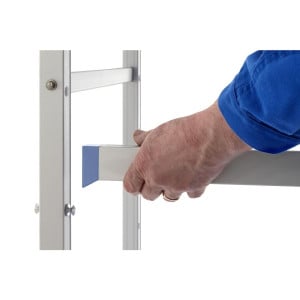 Modulares Regal 4 Ebenen-L 1492 x T 500mm - Tournus