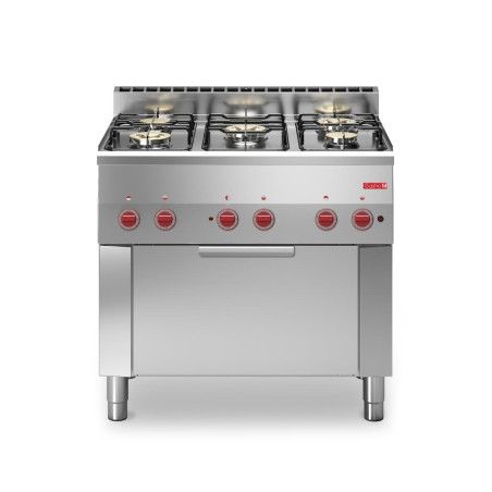 Gas Convection Oven with GN 1/1 600 - Gastro M