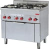 Gasherd mit Umluftofen GN 1/1 600 - Gastro M