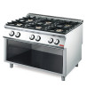 Gasherd 6 Brenner 700 Auf Offenem Schrank - Gastro M