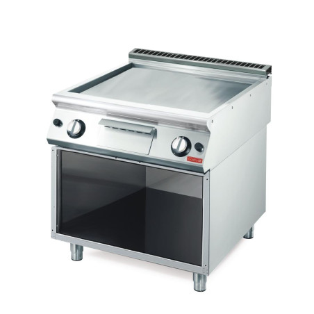 Gasgrill 700 mit glatter Platte - Gastro M - Fourniresto