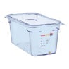 Blue airtight container ABS GN1/3 150mm - Araven - Fourniresto