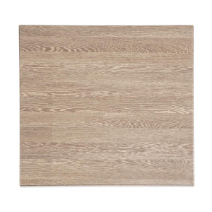 Square Table Top with Aged Wood Effect - L 700 x W 700mm - Bolero