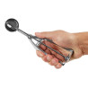 Stainless Steel 18ml Ice Cream Scoop - Vogue - Fourniresto