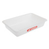 Bac Alimentaire Peu Profond Transparent 300Mm - Araven - Fourniresto