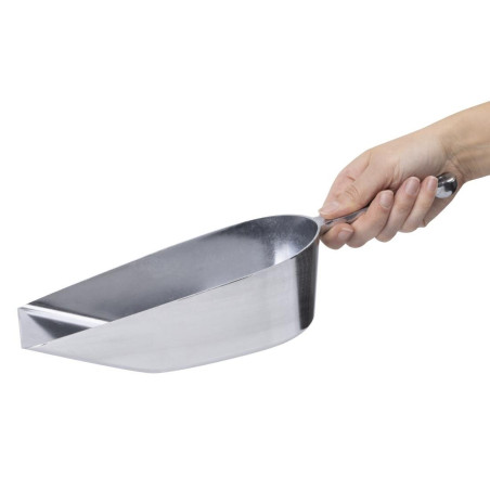 Aluminum scoop 1065ml - Vogue - Fourniresto