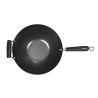 Wok Antiadhésif Fond Plat - 35 cm - Kitchen Craft - Fourniresto