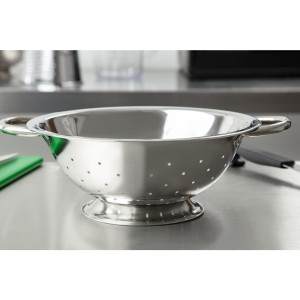 Stainless Steel Strainer 245mm - Vogue - Fourniresto