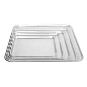 Aluminum Cooking Plate - L 470 x W 355mm - Vogue