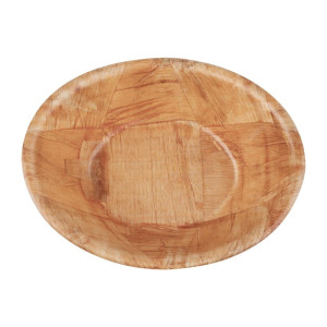 Oval wooden basket small size - Olympia - Fourniresto