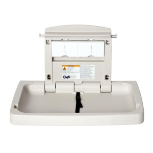 Horizontale Wickeltisch aus Polypropylen - Rubbermaid