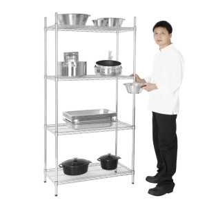 Etagère Modulaire 4 niveaux-L 915 x P 460mm  - Vogue