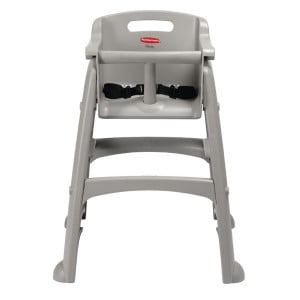 Stapelbarer Hochstuhl Platin - Rubbermaid - Fourniresto