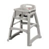 Stapelbarer Hochstuhl Platin - Rubbermaid - Fourniresto
