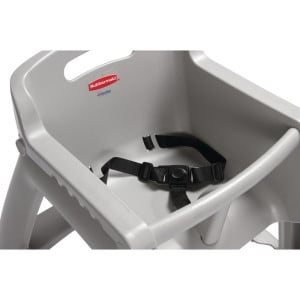Stapelbarer Hochstuhl Platin - Rubbermaid - Fourniresto