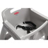 Stapelbarer Hochstuhl Platin - Rubbermaid - Fourniresto