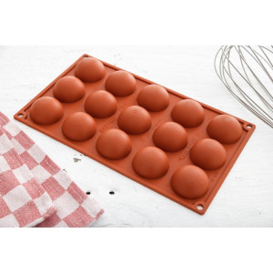 Formaflex 15 Halbkugeln aus Silikon - Pavoni
