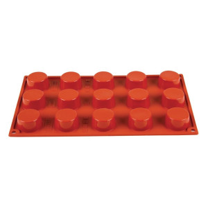 Mold 15 Petit Fours in Silicone Formaflex - Pavoni