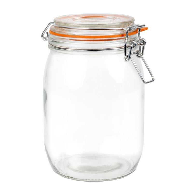 1L clip jar for preserving - Vogue - Fourniresto