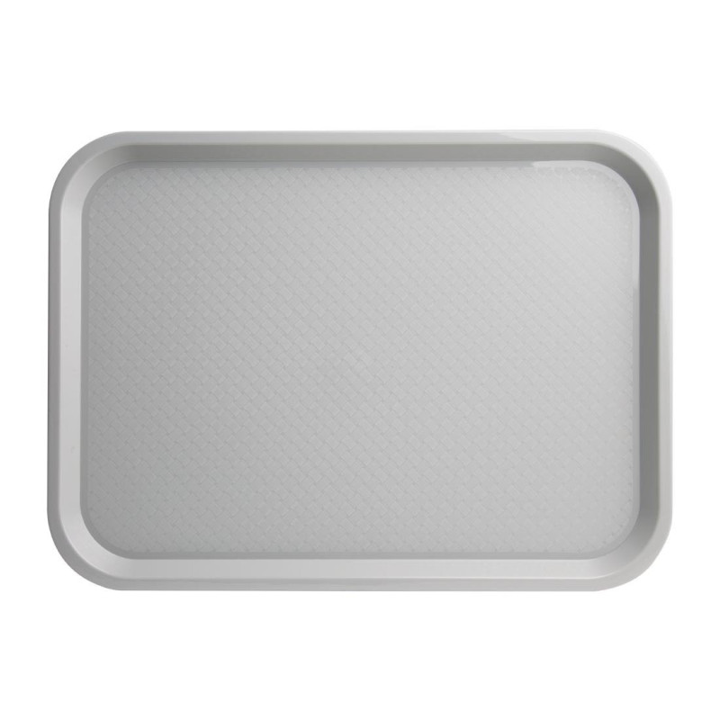 Plateau self-service gris 350 x 450mm - Olympia KRISTALLON - Fourniresto