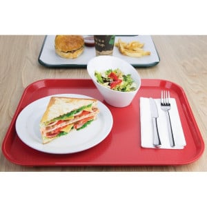 Red Self-Service Tray 450 X 350mm - Olympia KRISTALLON - Fourniresto