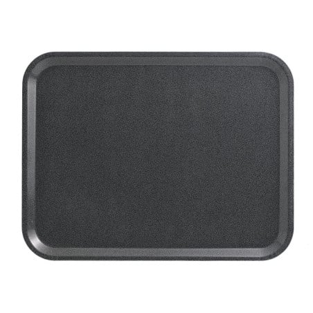 Smooth Laminate Capri Anthracite Tray 460mm - Cambro - Fourniresto