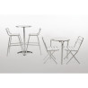 Table bistro ronde empilable 600mm - Bolero - Fourniresto