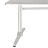 Table bistro rectangulaire 1200 x 600mm - Bolero - Fourniresto