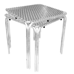 Table carrée empilable 70 x 70 cm - Bolero - Fourniresto