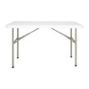 Folding rectangular table - 1220mm - Bolero - Fourniresto