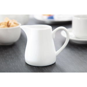 White milk jugs 212ml - Olympia - Fourniresto