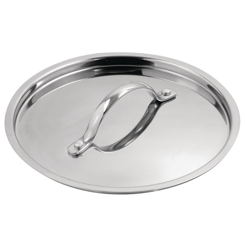 Triple Thickness Tri Wall Pan Lid - Ø200mm - Vogue