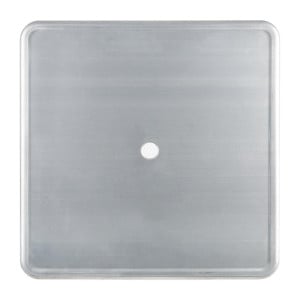 Table Carrée en Acier Gris – L 668 x P 668 mm - Bolero