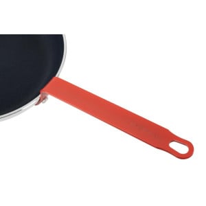 Aluminium-Antihaft-Pfanne Ø 280 mm - Hygiplas Griff Rot SEO: Problemloses Kochen, Teflon Platinum Plus Beschichtung