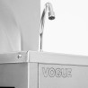 Lave-mains Mobile Vogue 12,5 L en inox 430 - Hygiène et praticité