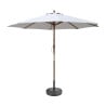 Black Bolero Concrete Parasol Base - Maximum Stability