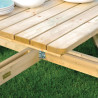Rowlinson Quadratischer Holztisch 1980mm: Geselligkeit und Robustheit