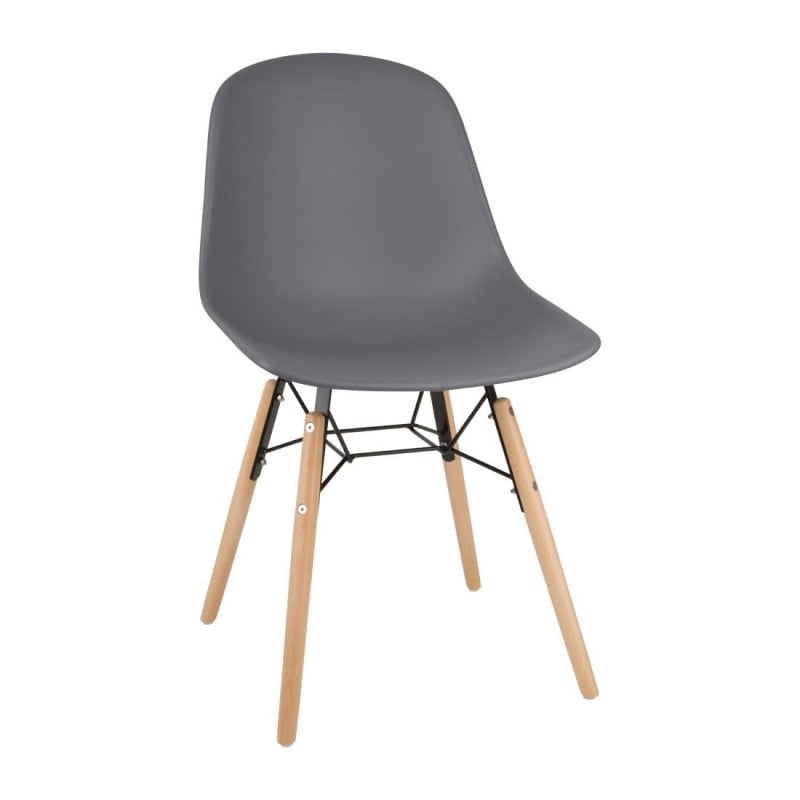 Dunkelgrauer Arlo Stuhl - 2er-Set Bolero: Komfort, Robustheit und Eleganz Dunkelgrauer Arlo Stuhl - 2er-Set Bolero: Komfort, Robustheit und Eleganz