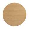 Plateau de Table Rond Frêne Naturel 600 mm - Qualité Bolero