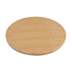 Round Natural Ash Table Top 600 mm - Bolero Quality