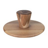 Acacia Olympia Cake Stand: Natural Elegance & Environmental Respect