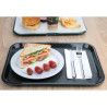 Self-service anthracite tray 305 x 415 mm: quality and versatility.