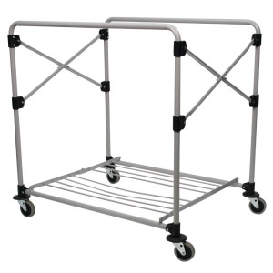 Chariot pliant X-Cart 300L Rubbermaid: maniable et robuste