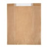 Kraft Paper Bags with Glassine Window - Lot of 1000, Eco-friendly & Elegant