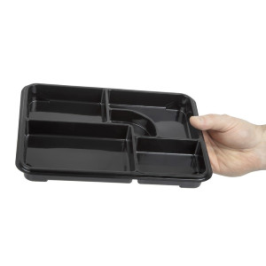 Recyclable Faerch 263 x 201 mm meal trays - Pack of 90